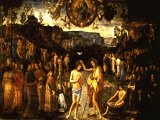 Baptism of Christ by Perugino and Pinturicchio, at the Sistine Chapel, Pauline Chapel